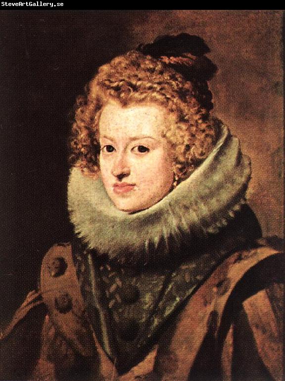 VELAZQUEZ, Diego Rodriguez de Silva y Dona Maria de Austria, Queen of Hungary er